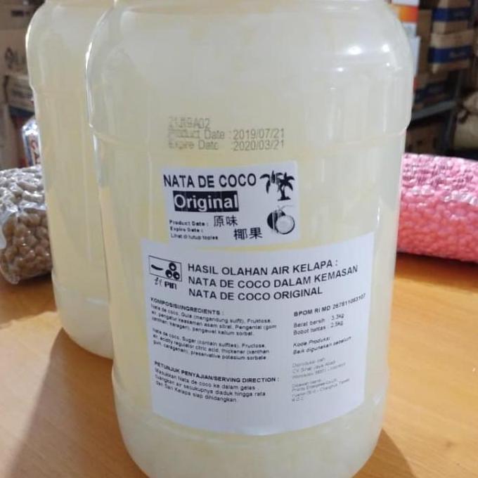Itpin Topping Nata De Coco Original Premium / Coconut Jelly
