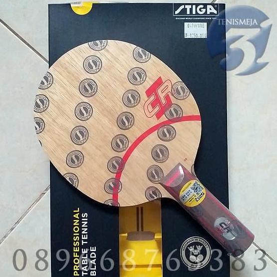 TERBARU - CLIPPER CR, CHINA VERSION, bet/kayu pingpong dari Stiga