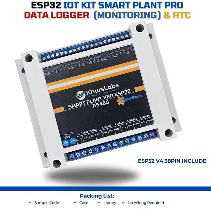 SMART PLANT PRO MONITORING & CONTROL TANAMAN DENGAN IOT ESP32 UNTUK INDUSTRI PERTANIAN CERDAS WE27