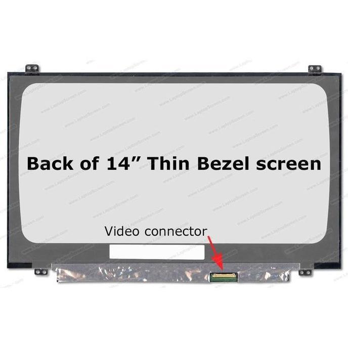 Lcd Led Laptop Hp 240 G7 14 Inch 30 Pin Small Frame