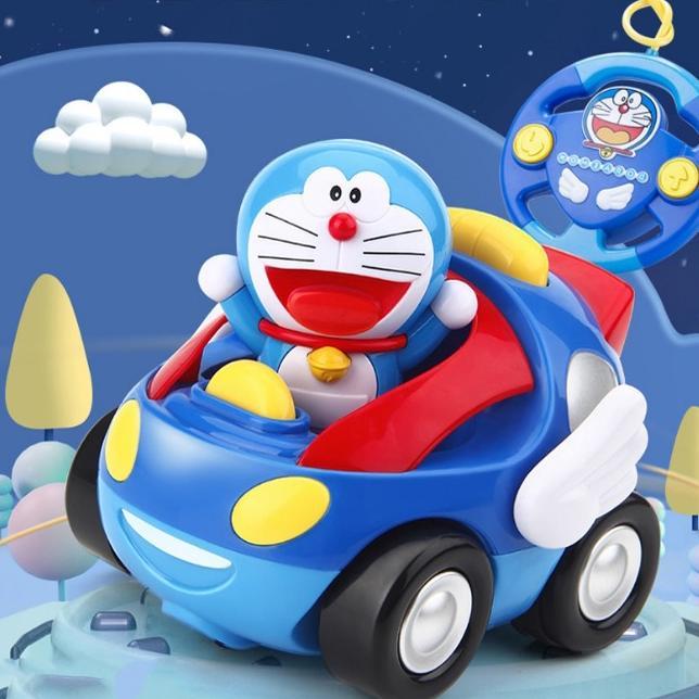 HOT DEALS MOBIL REMOTE CONTROL HELLO KITTY PINK REMOT DORAEMON DENGAN MUSIK & LAMPU