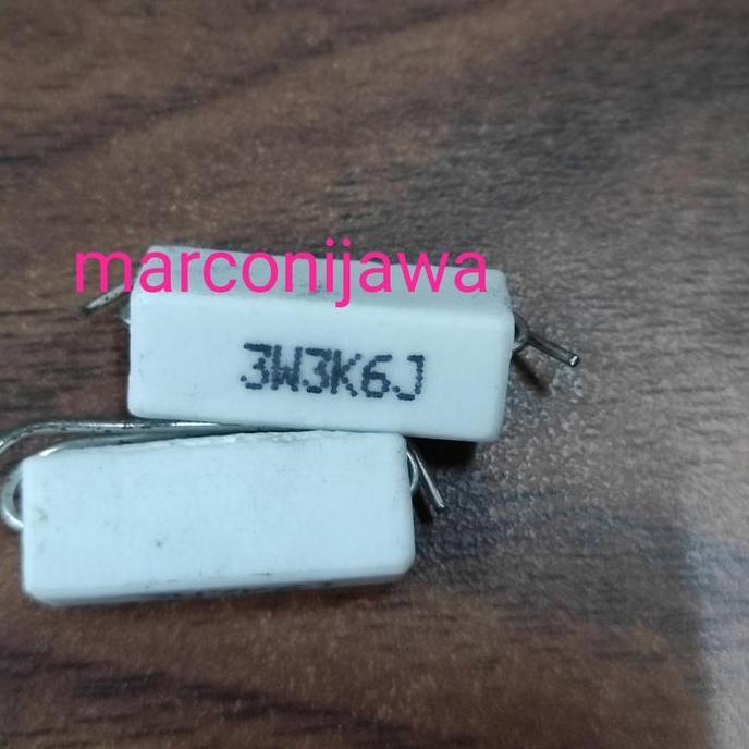 resistor 3wat 3K6 ohm