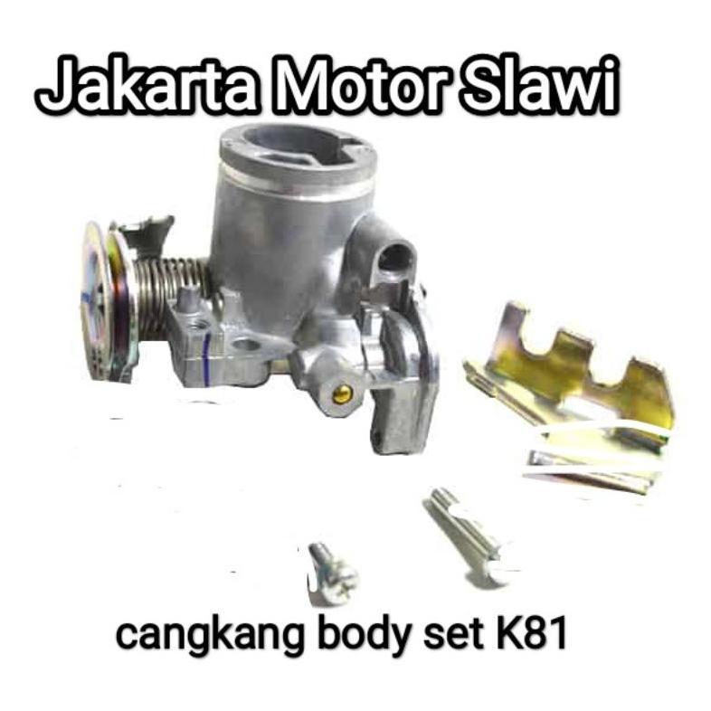 CANGKANG THROTTLE BODY K81 BEAT ESP SCOOPY ESP VARIO 110 ESP TANPA SENSOR TPS ORI AHM