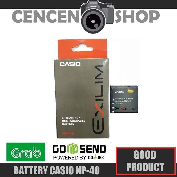 TERMURAH - Battery for Casio NP-40/ Baterai/ Batere. NP-40/NP40/NP 40