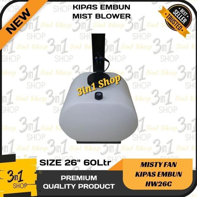 Kipas Angin Embun Misty Fan 26" 60 liter Blower Misty Cool 26 inch murah