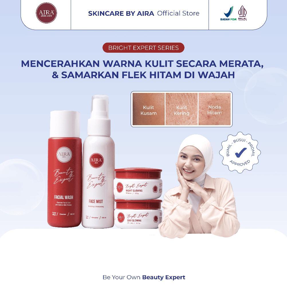 AIRA - Bright Expert Series - Skincare bumil busui promil friendly - mencerahkan wajah, buat muka gl