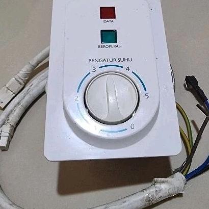 Tombol Pengatur Suhu Set Thermostat Freezer Box Polytron Pcf-117