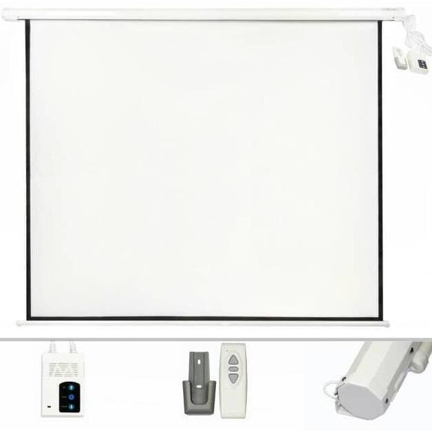 Screen Projector 120" Motorize / Layar Proyektor 120 Inch Otomatis