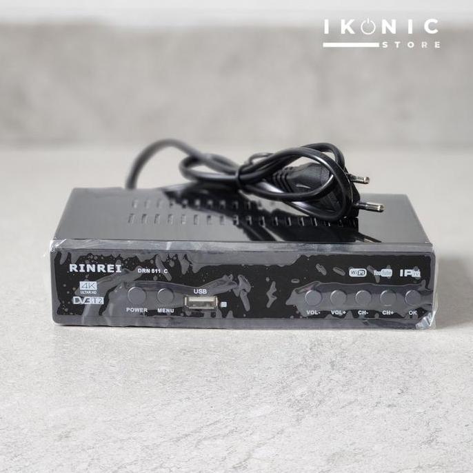 IKONIC Set Top Box TV Digital Rinrei STB Rinrei DVBT2 - STB