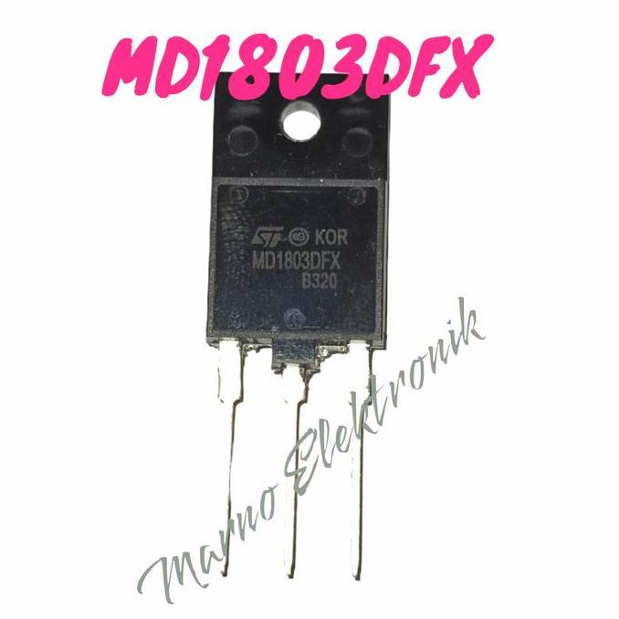 TRANSISTOR TR MD1803DFX MD 1803DFX MD1803 MD 1803 BODY BESAR A2162