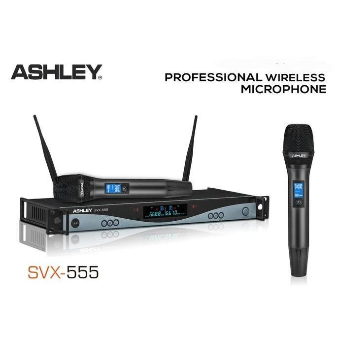 Ashley mic wireless Ashley SVX 555 wireless microphone