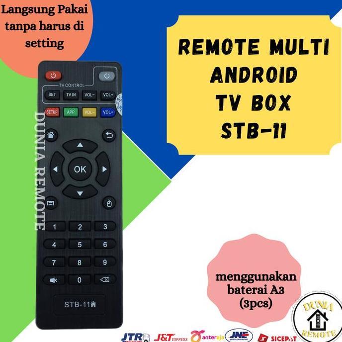 Remot / Remote TV Multi Android TV BOX ALL TYPE MXQ MX10 H96 V88 T95