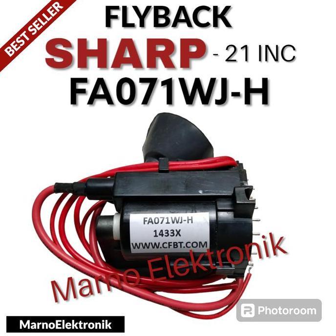 PLAYBACK FLYBACK TV SHARP 21 INC FA071WJ-H FA071WJH ASLI ORIGINAL ORI A2162