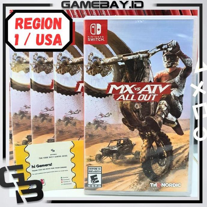 Nintendo Switch MX vs Atv All Out