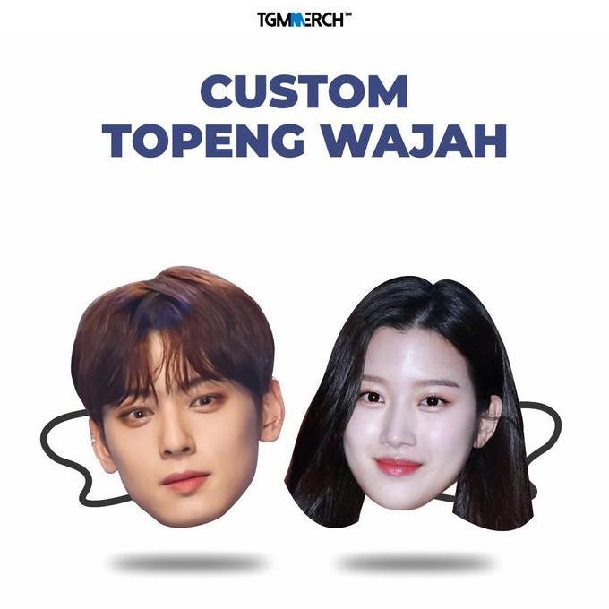 Cetak Custom Topeng Wajah | Tgm Merch