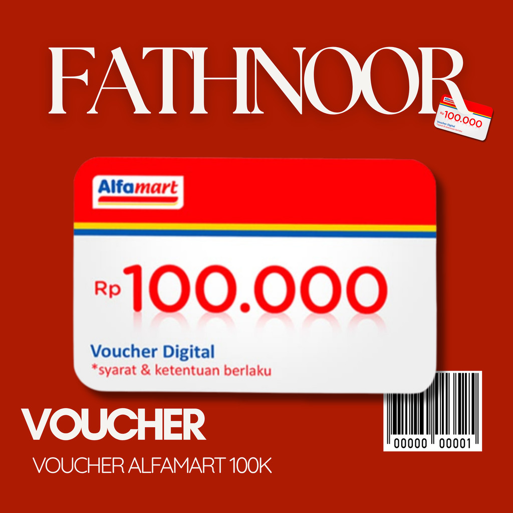 VOUCHER  ALFAMART 100K