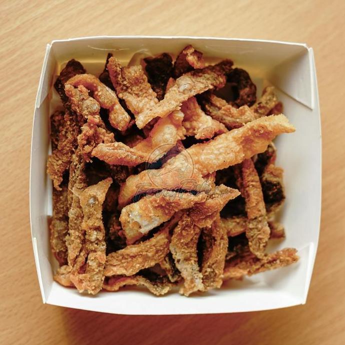 [] Crispy Salmon Skin / Kulit Salmon Goreng