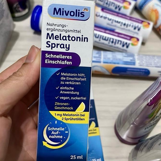 Mivolis Melatonin 1mg Spray, 25 ml