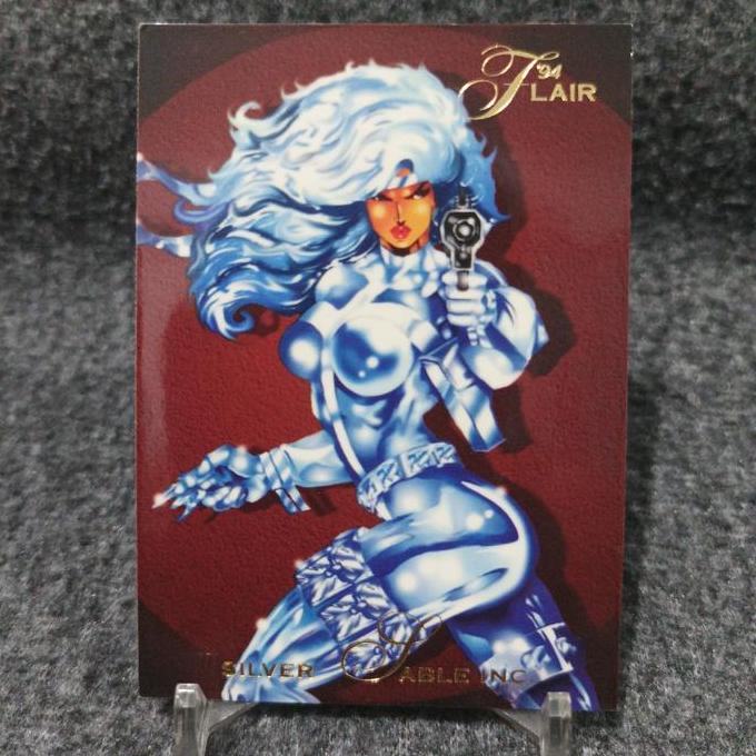 Flair marvel 1994 silver sable