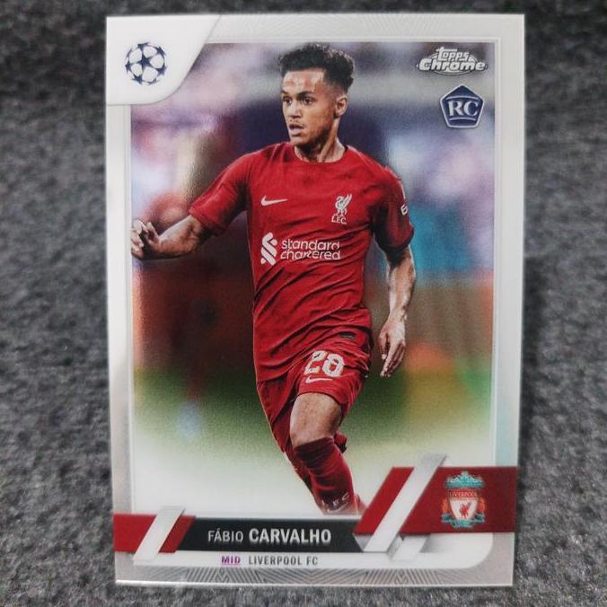 Topps chrome UEFA 2023 fabio carvalho RC