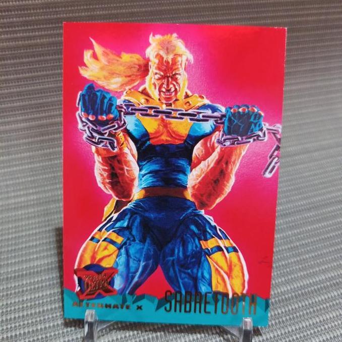 Fleer ultra '95 alternate X sabretooth