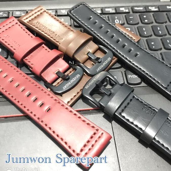 Tali Kulit Jam Tangan SF Strap Tali Kulit Jam Tangan Seven 28mm