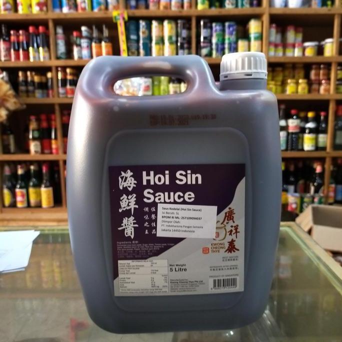 Ready KCT Kwong Cheong Thye Hoi Sin Hoisin Sauce/ Saus Kedelai 5liter