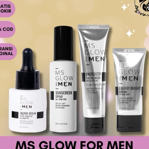 Ms Glow Men Varian Lengkap / Ms Glow Men Original