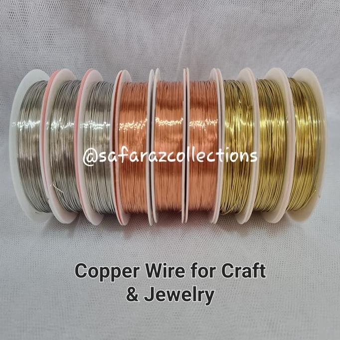 Ready Kawat Tembaga / Kawat Bros / Copper Wire / Kawat Aksesoris