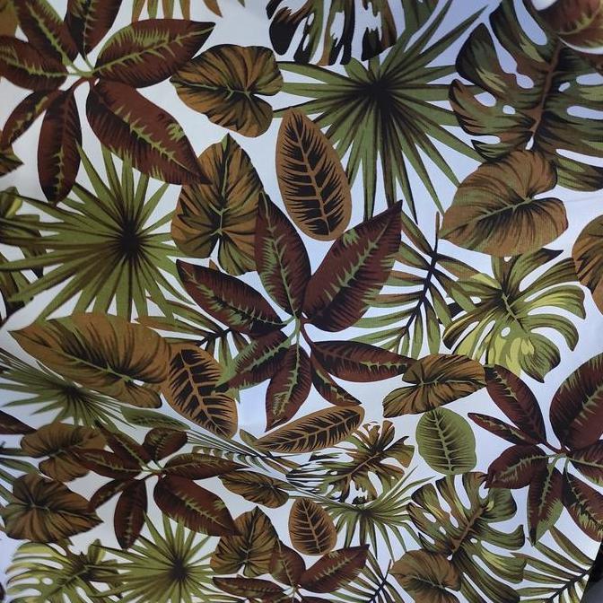 Kain Kanvas Motif Meteran (Bahan Tebal) / Bahan Kanvas Motif