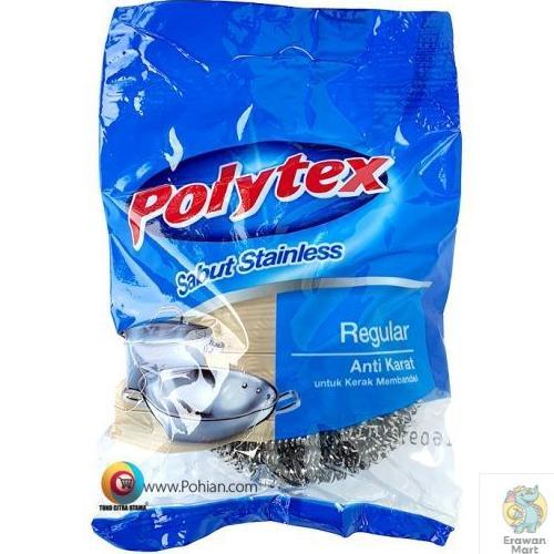 NEW 12 PCS / LEMBAR POLYTEX SABUT KAWAT / SPONS CUCI PIRING / SPONGE / SPON / SPONGE CUCI PIRING / S