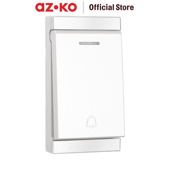 KRISBOW BEL PINTU WIRELESS TWO BELL 581-2 - PUTIH