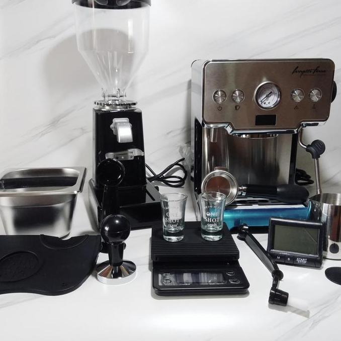 Terlaris Paket Murah Mesin Kopi Espresso Kedai Kopi / Rumahan Lengkap