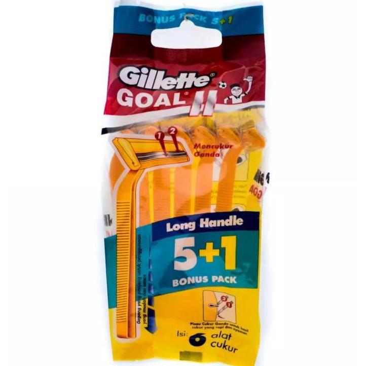 Gillette Gilete gillete gilette Goal Goals II isi 5 Disposable razor