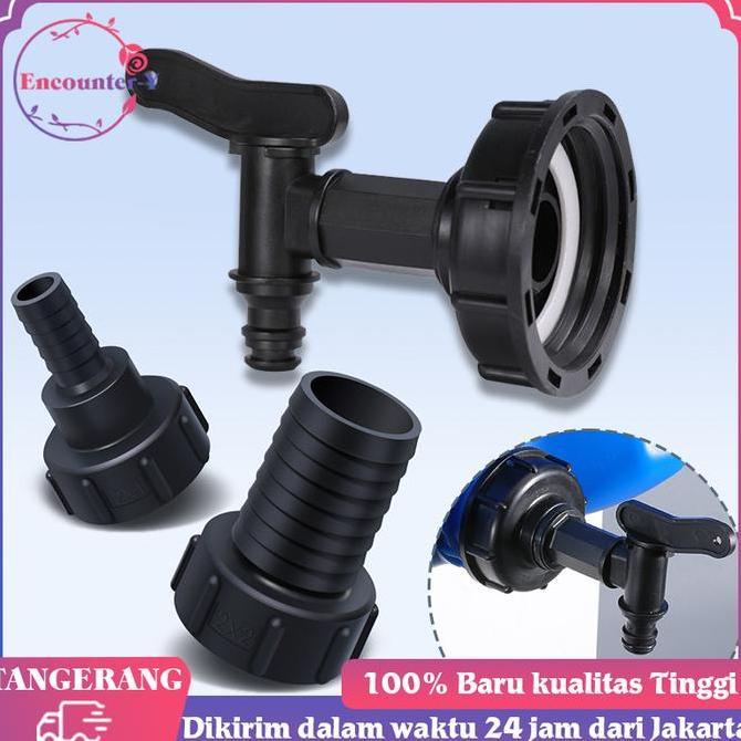 NEZGEFIG S60x6 IBC Tank Adapter Kran Konektor Tangki IBC Adaptor Tangki IBC