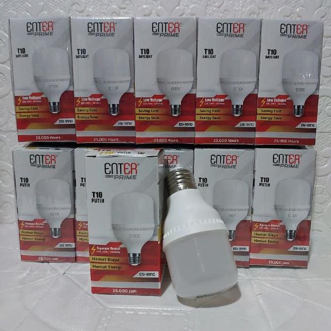 Lictnew- Zaito- 10Pcs Paket Grosir Lampu Led Enter Platinum T 10 / Lampu Led Harga Grosir Cocok Untu