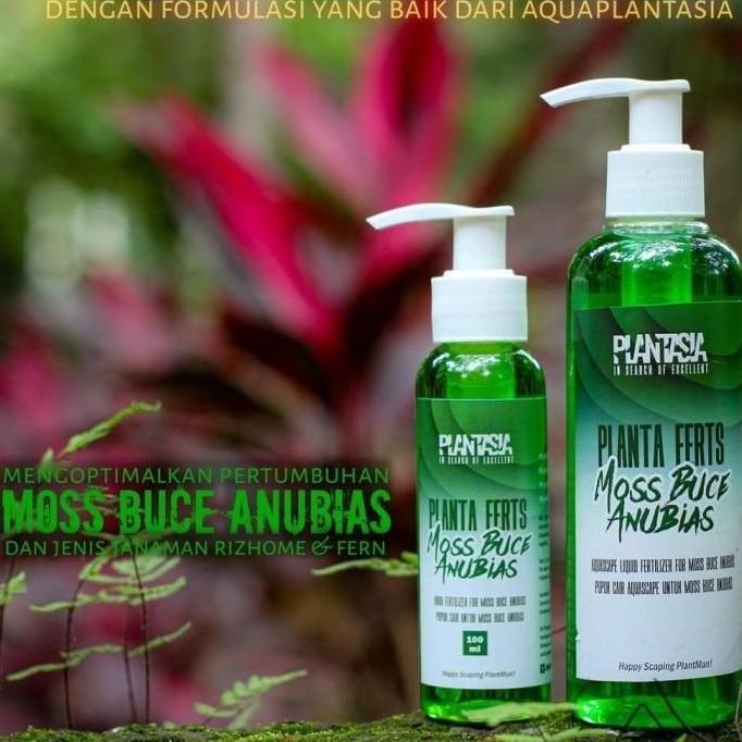 RELMARAMA PLANTASIA Planta Ferts Moss Buce Anubias Pupuk Cair Aquascape