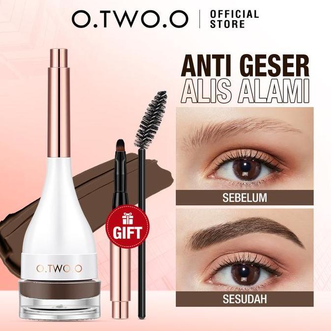 Trucco- O.Two.O Eyebrow Cream Terproof Eye Brow Gel Long Lasting