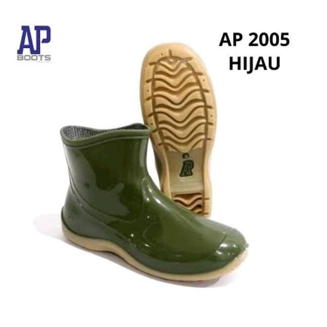 Sepatu AP Boot wanita 2005 Glossy Pergelangan kaki New