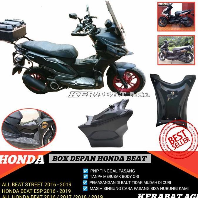 Box depan beat street All esp 2016-2019 bukan jok Ini produk custom box depan dashboard  beat eco sp