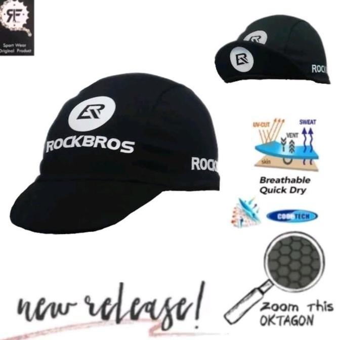 Topi Sepeda Rockbros Cycling Cap Breathable