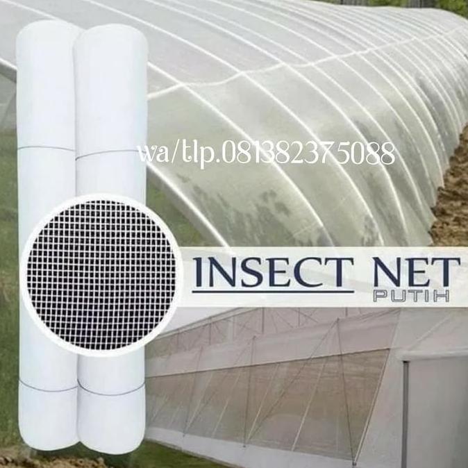 Insect Net Putih, Jaring pengaman tanaman dari hama greenhouse