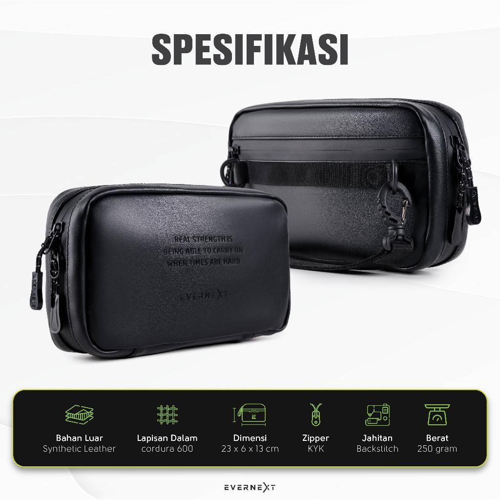 Tas Handbag Kulit Multifungi Sling Pouch Clutch Bag Pria Kulit Waterproof Berkualitas Tas Tangan Pri
