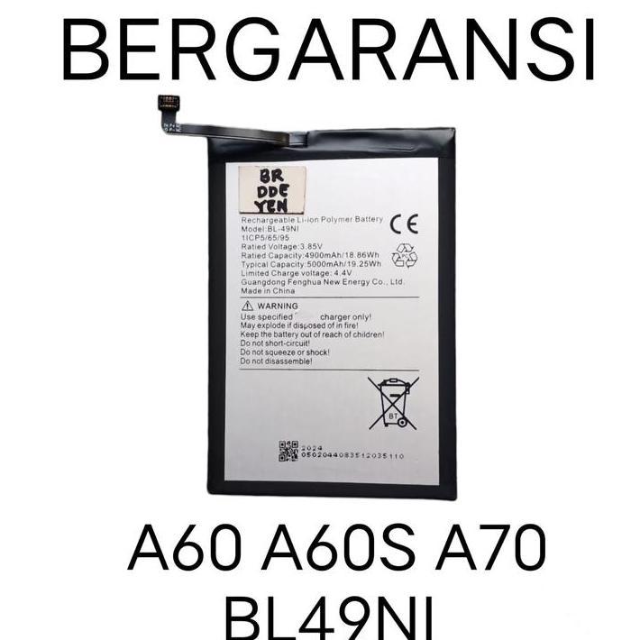 HARGA DISC - Baterai For iTel A60 A662L A60S A662LM A70 A665L S23S S23 4G S665L . BL49NI BL 49NI BL-