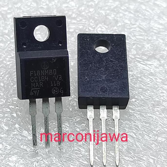 F18NM80 TRANSISTOR TO-220 PLASTIK BL27