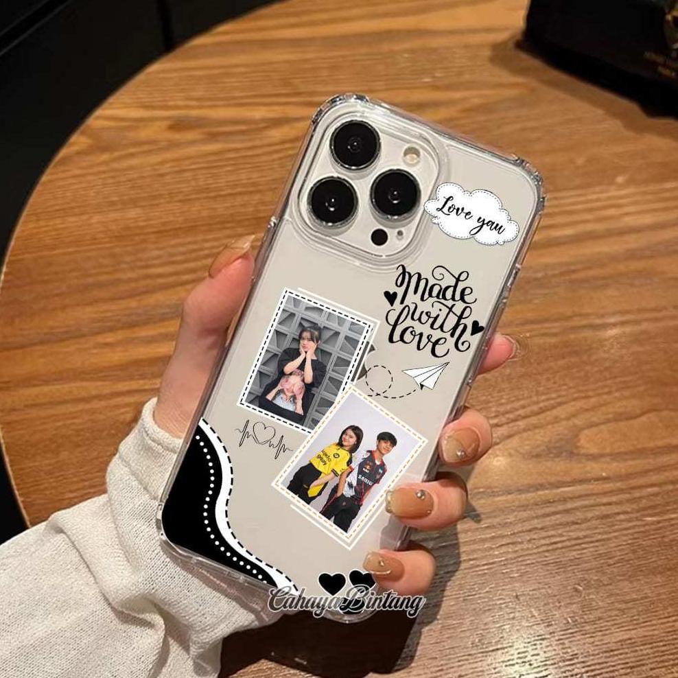CUCI GUDANG Custom Case Aesthetic  Bisa request foto Kamu Ready Untuk tipe handphone oppo vivo realm