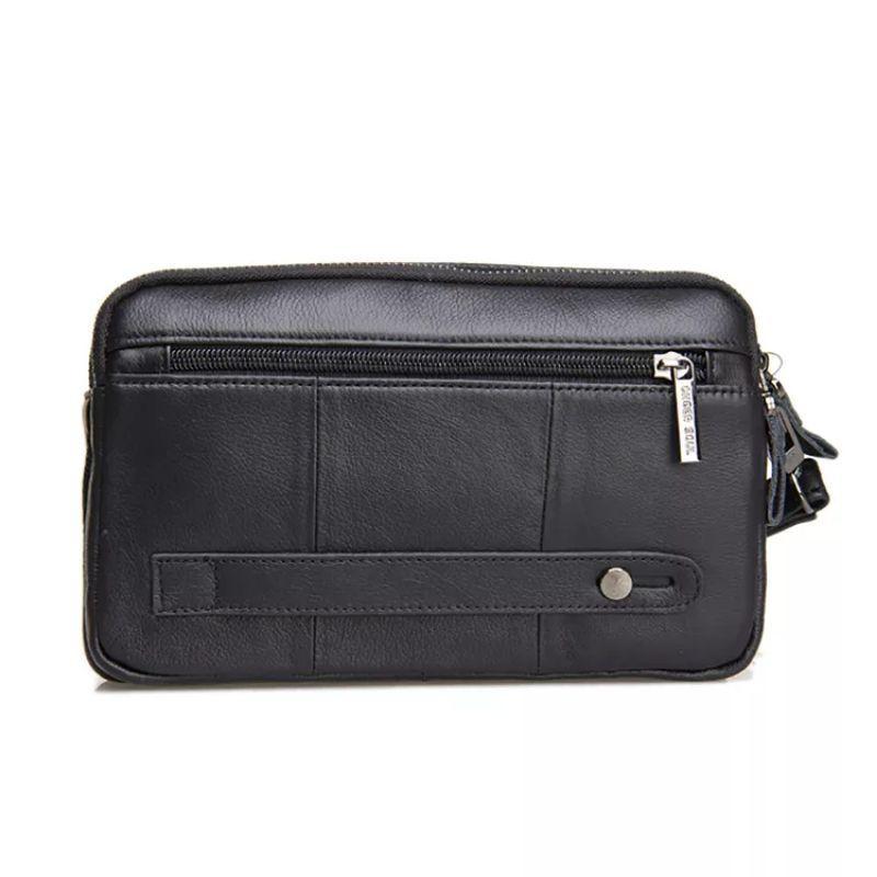 Handbag Tas Tangan Clutch Bag Pria Kulit Asli Hand Bag Pegang Pria Original Branded Cowok Import Asl