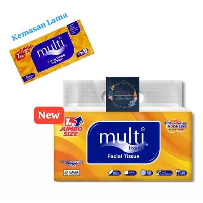 Tissue multi 1000gr / tisu facial multi 1kg/ tisue wajah serbaguna kiloan/ tisu 1 kg