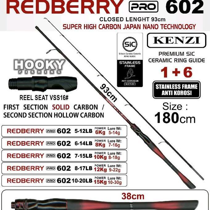 TERBARU - JORAN KENZI REDBERRY PRO 602 | 180 CM