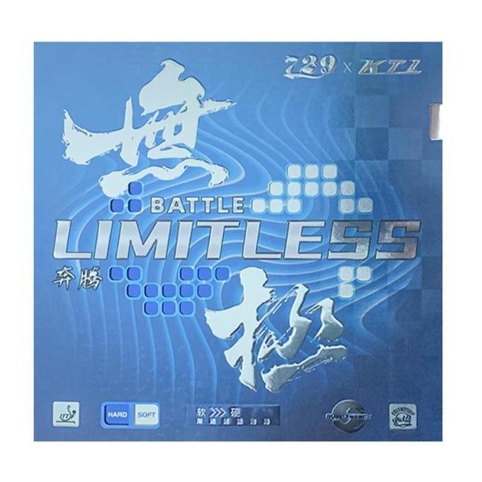 729 Battle Limitless Blue - Karet Pingpong Friendship 2 RITC Rubber Tenis Meja Bat KTL Cream Blue Sp
